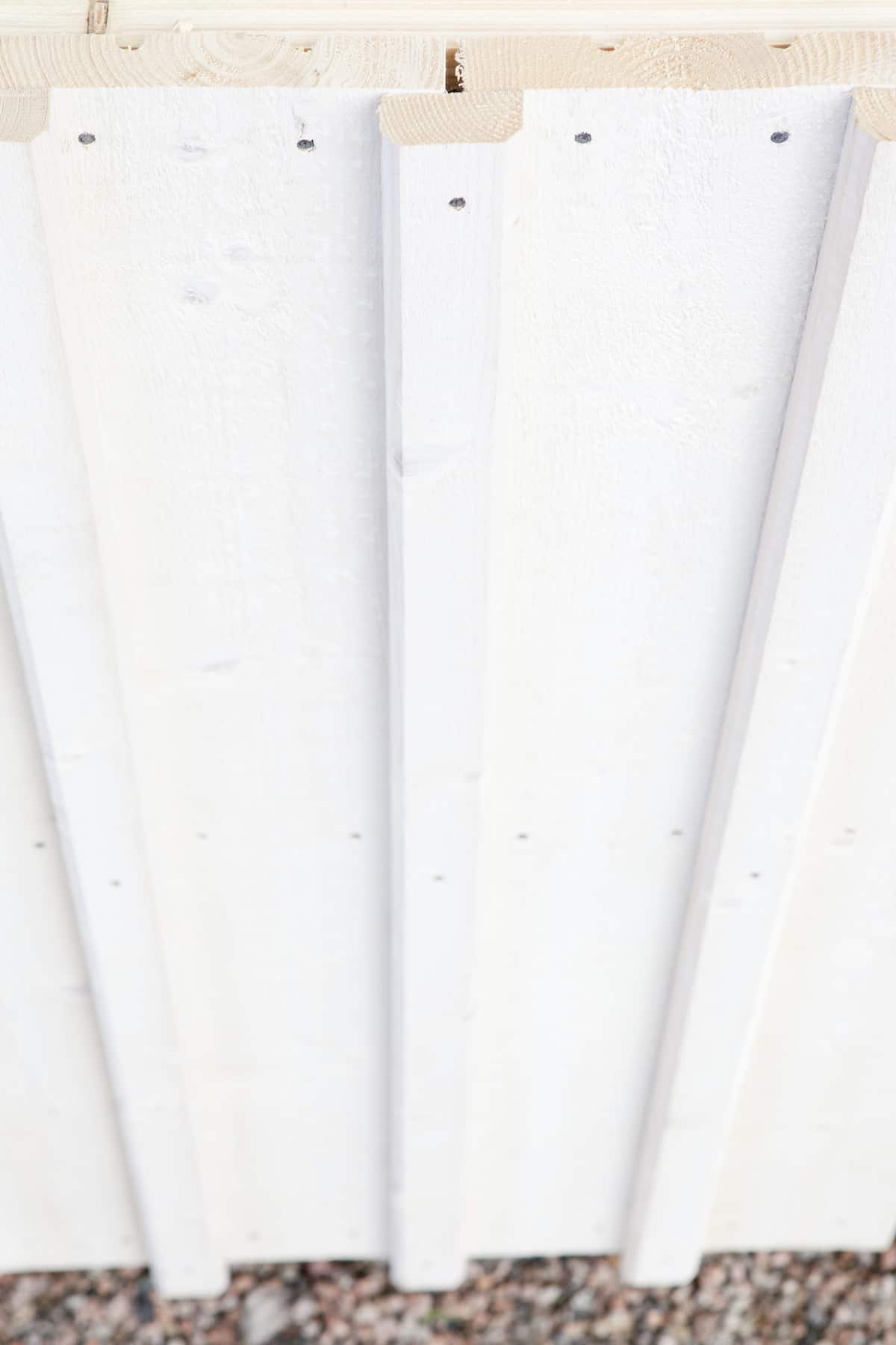 Lockläkt fasad kant