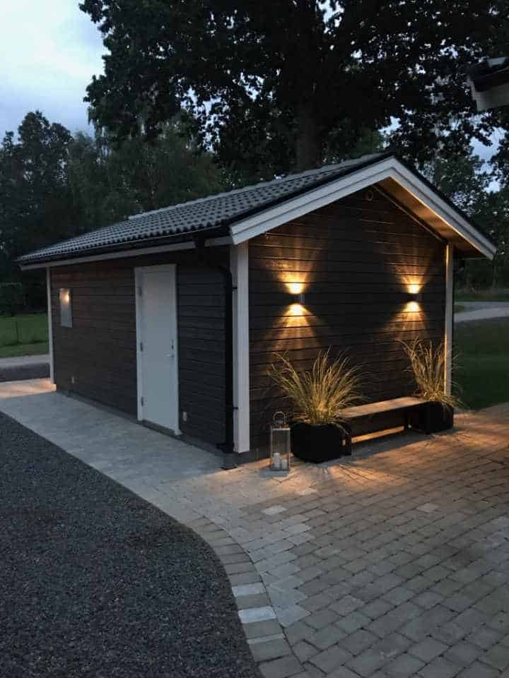 Belysning på garage