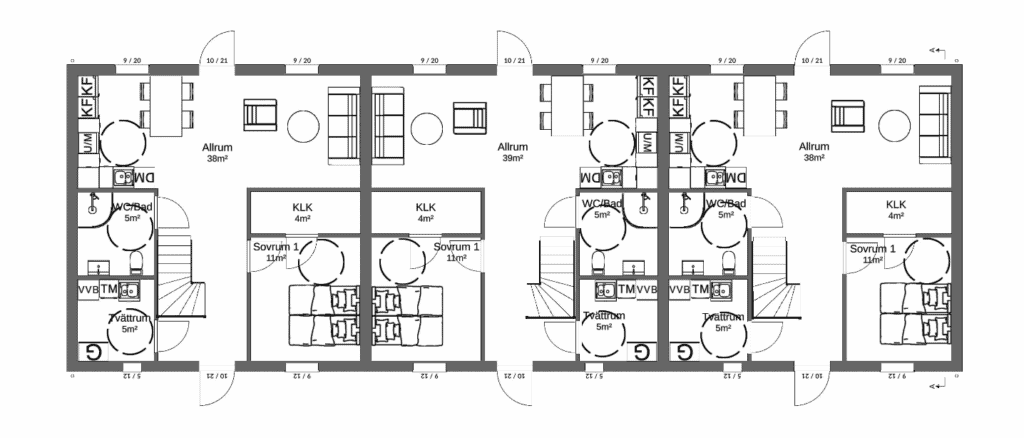 Planlösning undervåning
