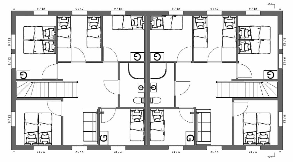 Planlösning övervåning