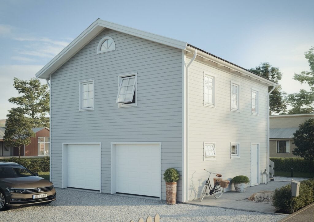 Garage med övervåning 17852