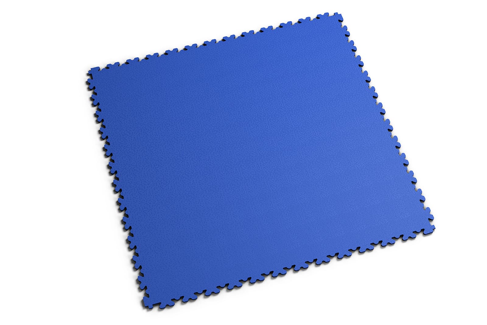 Bild på Garagegolv Fortelock XL i Läderstruktur i Blå färg.