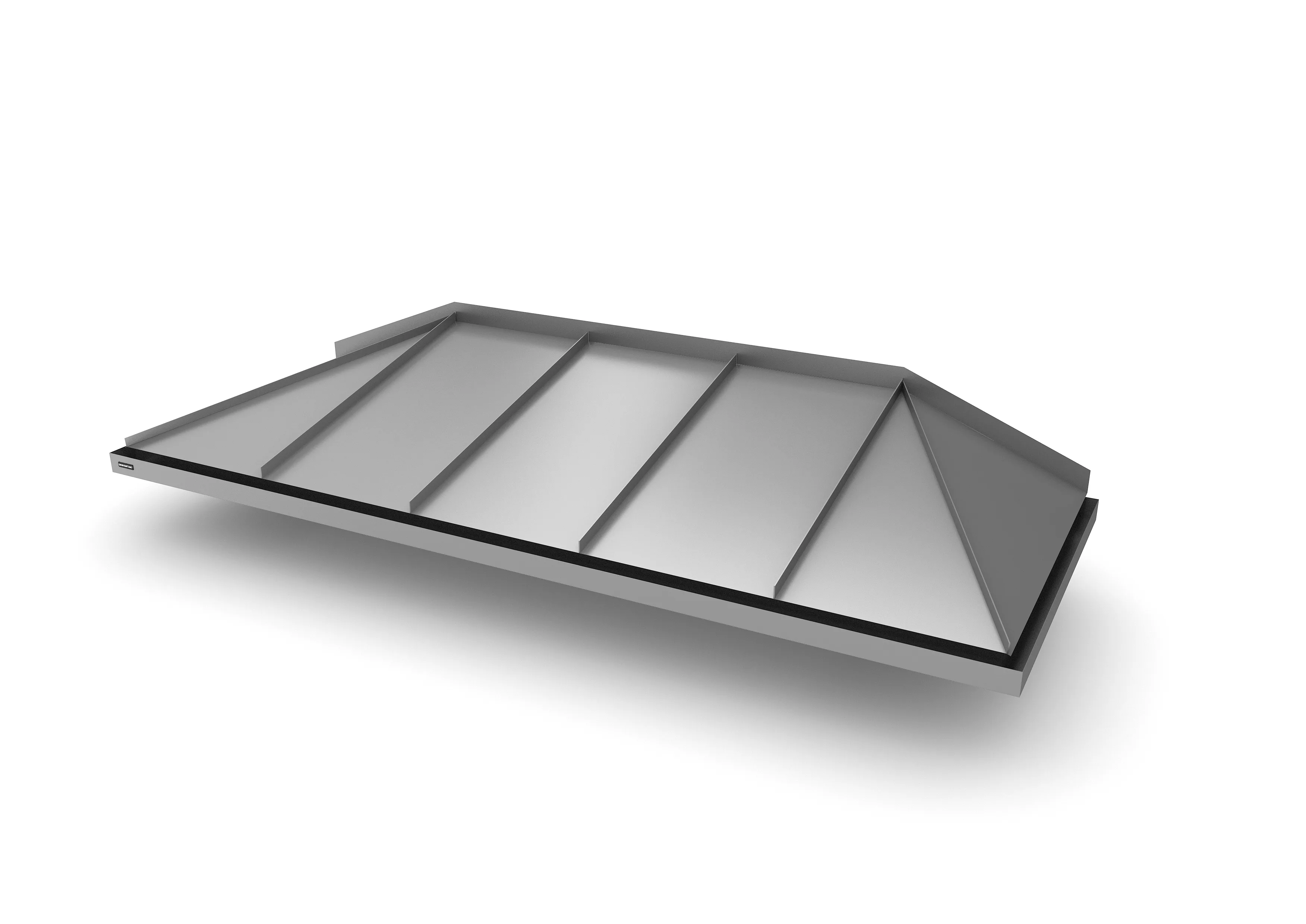 Entretak Hipped 260cm H260-PL15 Mörk silvermetallic