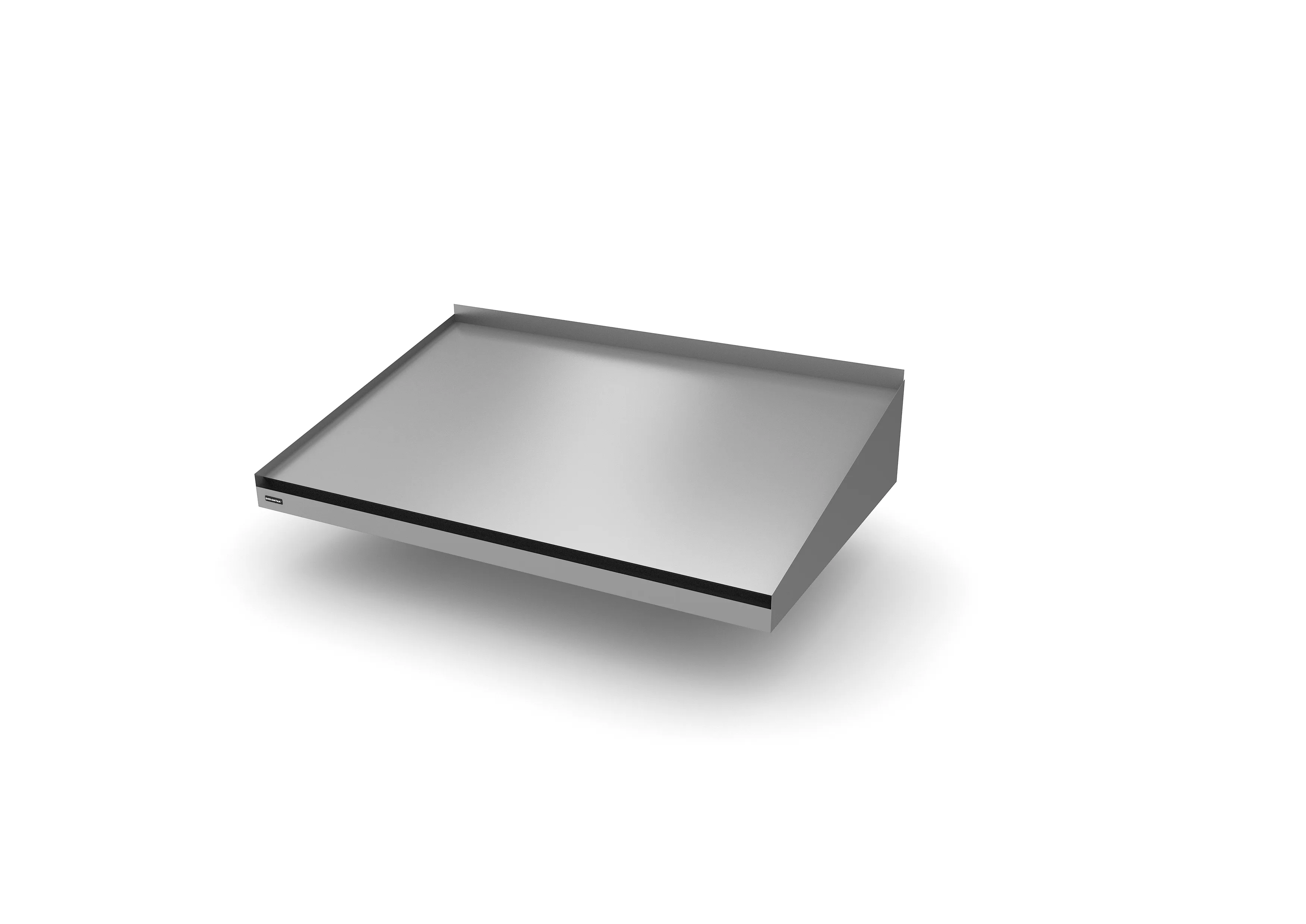 Entrétak simple classic 150cm SC150-PL15 Mörk silvermetallic