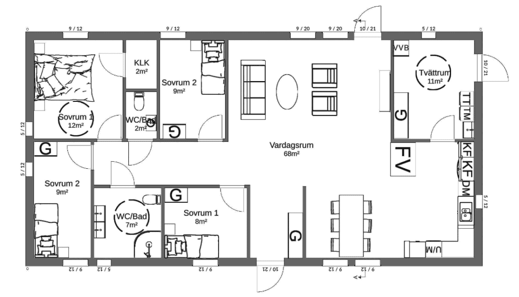 Planlösning