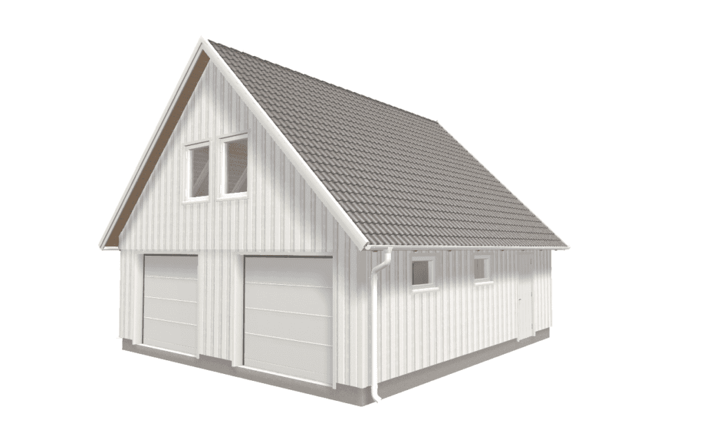 Garage med loft 16742