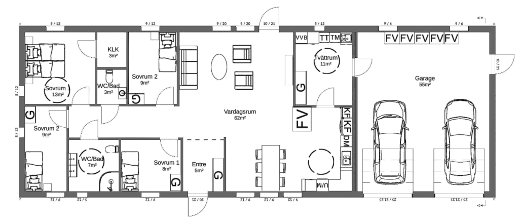 Planlösning