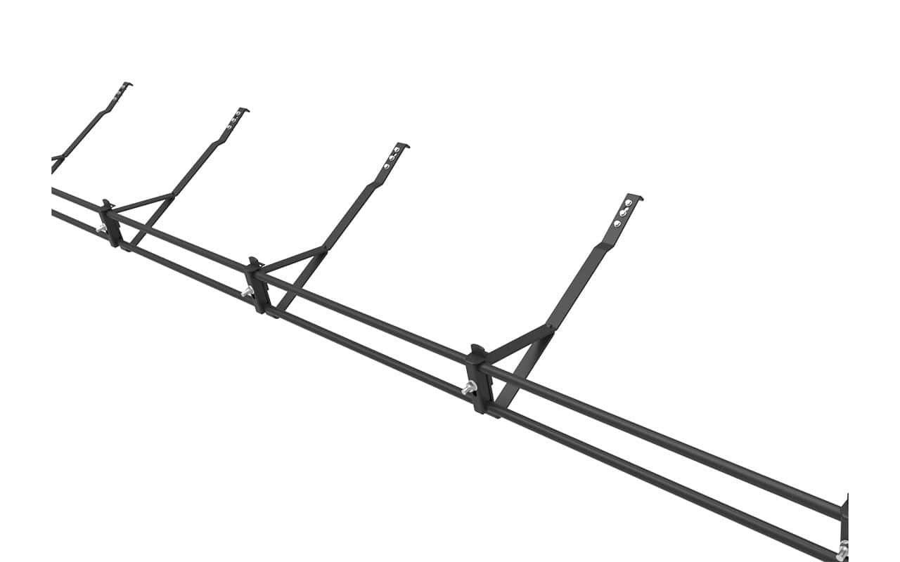 Snörasskydd för betongtak och lertegel i svart