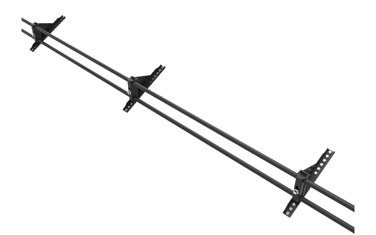 Snörasskydd för plåttak i svart