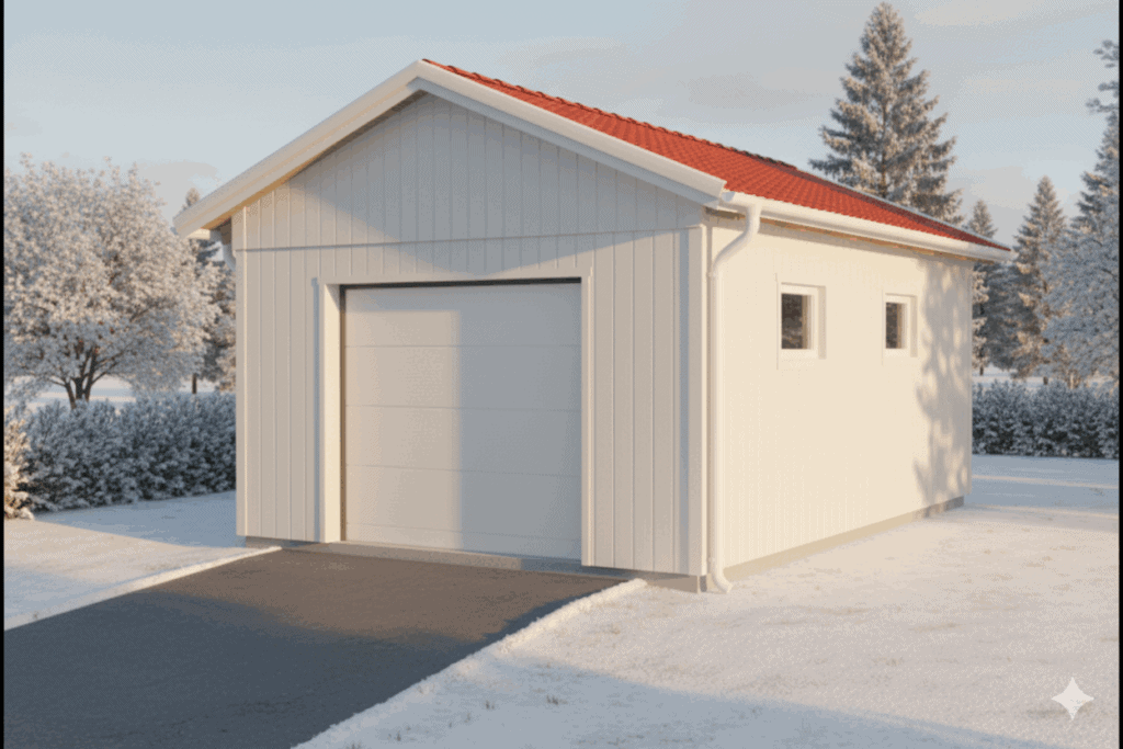 Attefallsgarage 30251